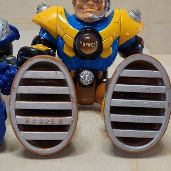 Rescue Heroes Power Max Jack Hammer Jake Justice 6" Action Figure Fisher Price - Picture 6 of 7